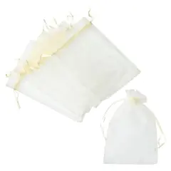 Celebrate It&trade; Occasions&trade; Organza Favor Bag, Large Ivory