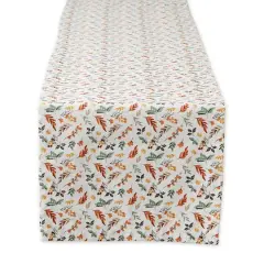 DII&reg; 72" Crisp Leaves Printed Table Runner