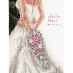 Vervaco Wedding Couple Counted Cross Stitch Kit