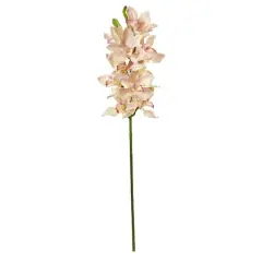 38" Cymbidium Orchid Artificial Flower (Set of 3)