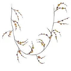 5ft. Berry & Leaves Coiled Garland by Ashland&reg;