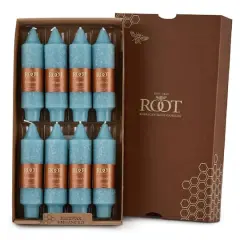 Root Candles 5" Unscented Timberline&trade; Collenette Taper Candles, 8ct. Sky