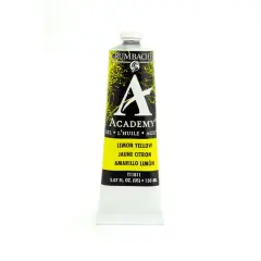 Grumbacher&reg; Academy&reg; Oil Color, 150mL Lemon Yellow