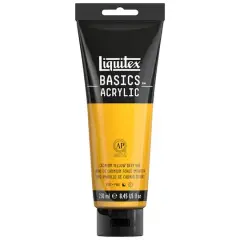 Liquitex BASICS&reg; Acrylic Paint, 8.5oz. 163 Cadmium Yellow Deep Hue