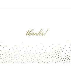 JAM Paper Confetti Premium Thank You Cards & Envelopes, 12ct.