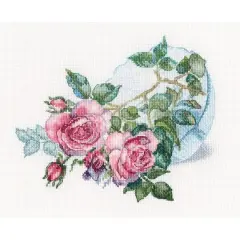 RTO Tender Flower Buds Cross Stitch Kit