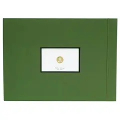 KINSHO Moss Photo Journal, 11.5" x 16"