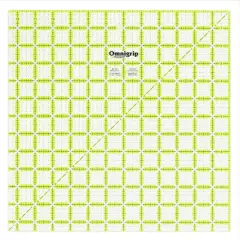 Omnigrip&reg; by Omnigrid&reg; 12.5" x 12.5" Non-Slip Square Quilting Ruler