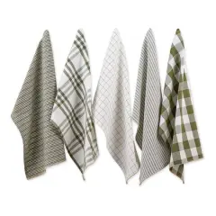 DII&reg; Sage Farmhouse Woven Dishtowel Set