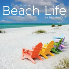 TF Publishing 2024 Beach Life Wall Calendar