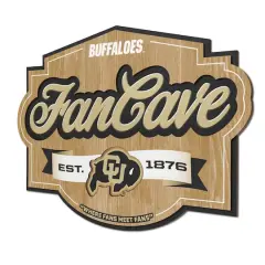 NCAA Fan Cave Sign Colorado Buffaloes