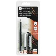 Manuscript 2B Italic Calligraphy Pen Set