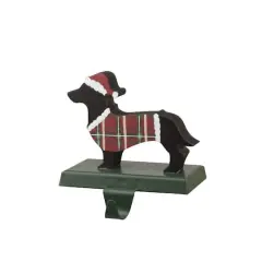 Glitzhome&reg; 6" Dachshund Stocking Holder
