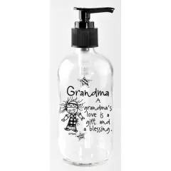 Marci Art 8oz. Grandma Gift & A Blessing Soap Dispenser