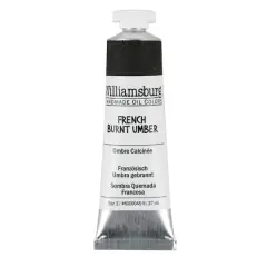 Williamsburg&reg; Artist Oil Colors, 37mL French Burnt Umber