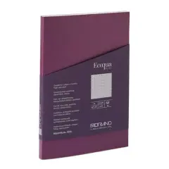 Fabriano&reg; Ecoqua Plus Dotted A5 Glue-Bound Notebook Wine