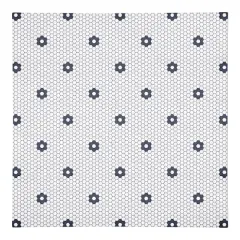 Floral Tile Pattern 10" x 10"Cotton Twill Napkin