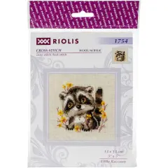 RIOLIS Little Raccoon Counted Cross Stitch Kit