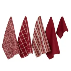 DII&reg; Dish Towel & Dishcloth Set Wine
