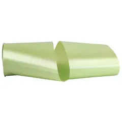 JAM Paper 6" x 50yd. Single Face Satin Allure Ribbon Mint