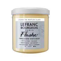 Lefranc & Bourgeois Flashe&reg; Matte Artist's Color, 125mL Naples Yellow Light