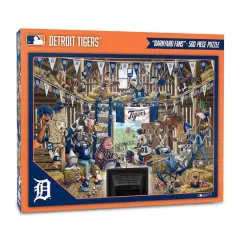 MLB Barnyard Fans 500 Piece Puzzle Detroit Tigers
