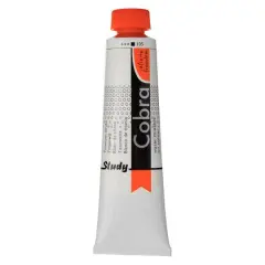 Cobra Study Water Mixable Oil Colour, 40mL 105 Titanium White