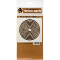 Art Impressions Circle Double Stitched Dies