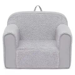 Cozee Sherpa Chair with Suede