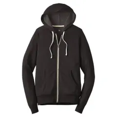 District&reg; Women's Perfect Tri French Terry Full-Zip Hoodie Black