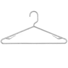 Simplify Silver Granite Look Design Hangers, 10ct.