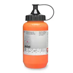 Lascaux Artist Acrylic Paint, 390mL 121 Cadmium Orange Light