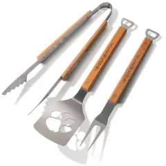 College Team Classic 3-Piece BBQ Set Clemson Tigers