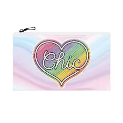 Diamond Dotz&reg; Beginner Chic Zipper Pouch Diamond Painting Kit