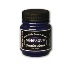 Jacquard Neopaque&reg; Acrylic Paint, 2.25oz. 455 Navy
