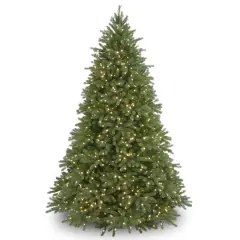 9ft. Pre-Lit Jersey Fraser Fir Artificial Christmas Tree, Clear Lights