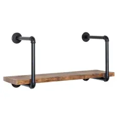 Honey Can Do 31.5" Black Industrial Shelf