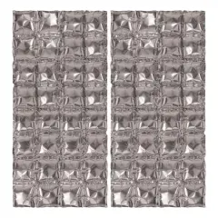 Beistle Silver Foil Balloon Backdrops