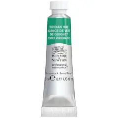 Winsor & Newton&reg; Professional Water Colour&trade; Paint, 5mL Viridian Hue