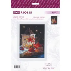 RIOLIS Winter Tea Time Cross Stitch Kit
