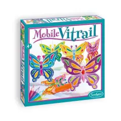 Mobile Vitrail - Crystal Butterflies