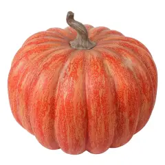15" Dark Orange Decorative Pumpkin by Ashland&reg;