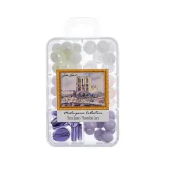 John Bead Masterpiece Collection Glass Bead Box Mix Notre Dame/Maximilien Luce