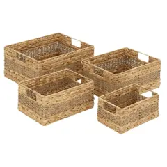Sea Grass Natural Storage Basket Set