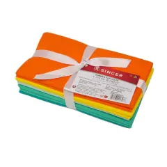 SINGER Solid Cotton Fabric Bundle Summer Fun