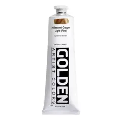 Golden&reg; Heavy Body Iridescent Acrylics, 5oz. Iridescent Copper Light (Fine)