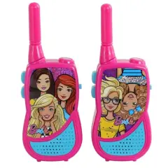 Barbie&reg; Night Action Walkie Talkies with Built in Flashlight