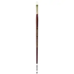 Connoisseur&reg; Pure Synthetic Bristle Long Handle Filbert Brush