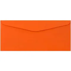 JAM Paper #9 Business Recycled Envelopes, 50ct. Orange