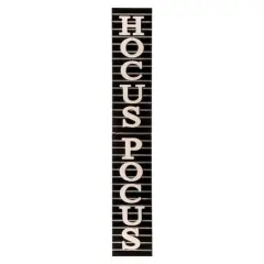 Glitzhome&reg; Halloween Wooden Hocus&nbsp;Pocus Standing Porch Sign or Hanging D&eacute;cor